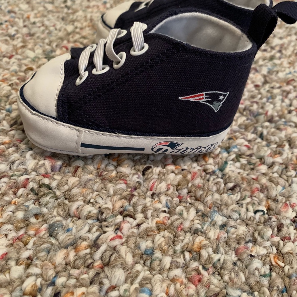 Patriots Baby Shoes